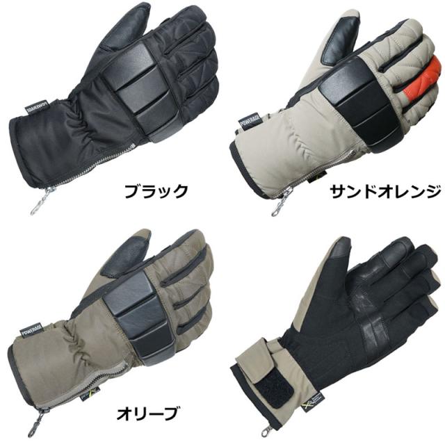 パワーエイジ　PG-23254 ブラック/L ☆送料無料☆POWERAGE PG-23254 PWプロテクトグローブ秋・冬・春