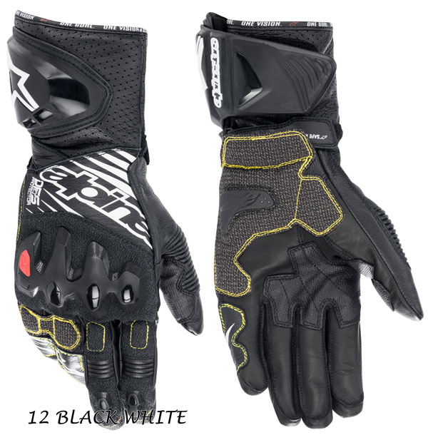 アルパインスターズ GP TECH V2 GLOVES ブラック/ホワイト M GP Tech V2 Gloves