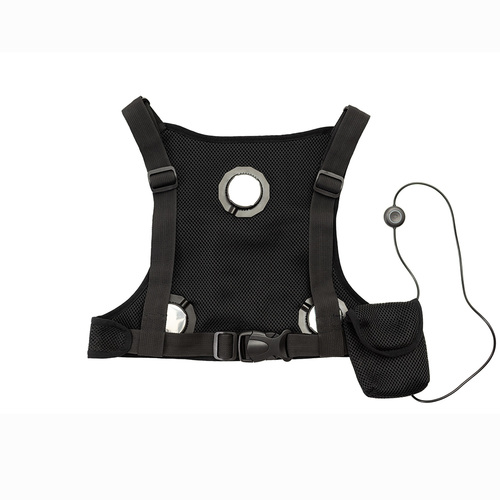 ★送料無料★Liberta「氷撃PLUS」FREEZE TECH 充電式氷嚢ベスト WORK LINE W001 Black LIDEF 電流で冷却する機能搭載！ /リベルタ_1