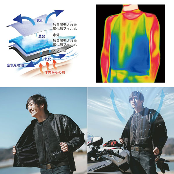 NANKAI SDW-4150：気化熱ベスト Vapour(ヴェイパー) 打ち水効果