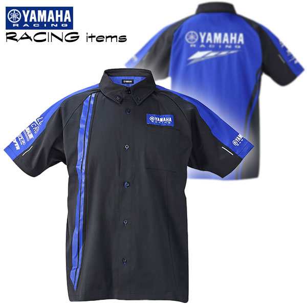 ★送料無料★YAMAHA Race Blue Fun items YRB16 レーシング ピットシャツ《Race Blue Fun items》憧れのRace Blueを纏うレーシングの現