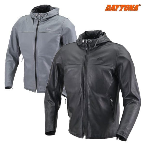 ★送料無料★デイトナ(Daytona) バイク用 レザー ジャケット 春秋 CE規格 ソフトプロテクター付属 本革 ルーティーンレザージャケット DJ-020