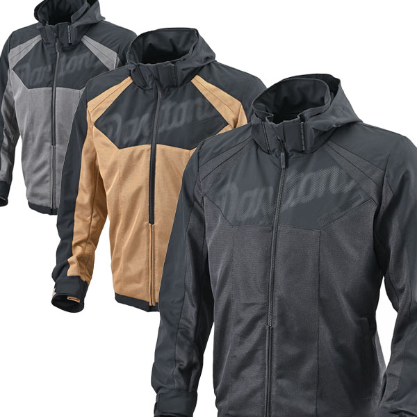 ★送料無料★デイトナ(Daytona) バイク用 ジャケット 春夏 CE規格 ソフトプロテクター付属 ストレッチ メッシュ ストリートデュアルパーカー DJ-023