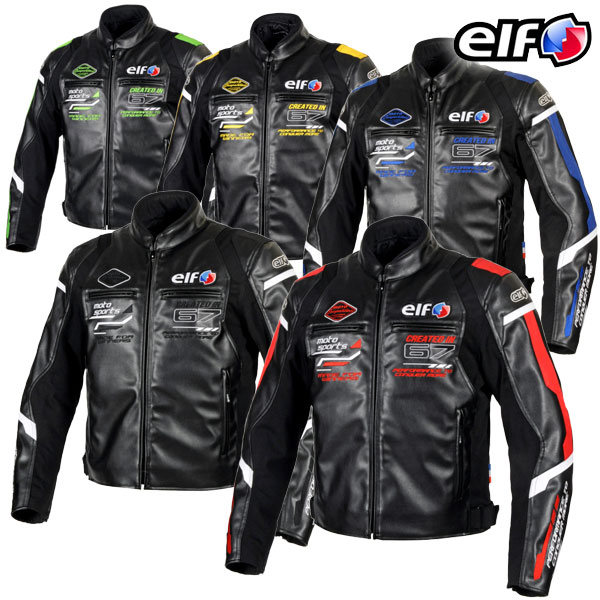 ☆送料無料☆elf EJ-W120 エヴォルツィオーネPUレザージャケット秋