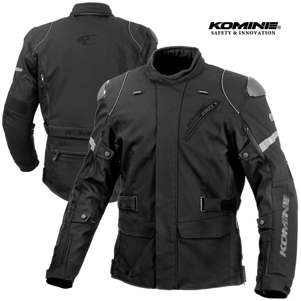 ★送料無料★KOMINE 07-6215/JK-6215 シュプリームプロテクトウインタージャケット【ブラック・秋・冬・３シーズン対応】/コミネ