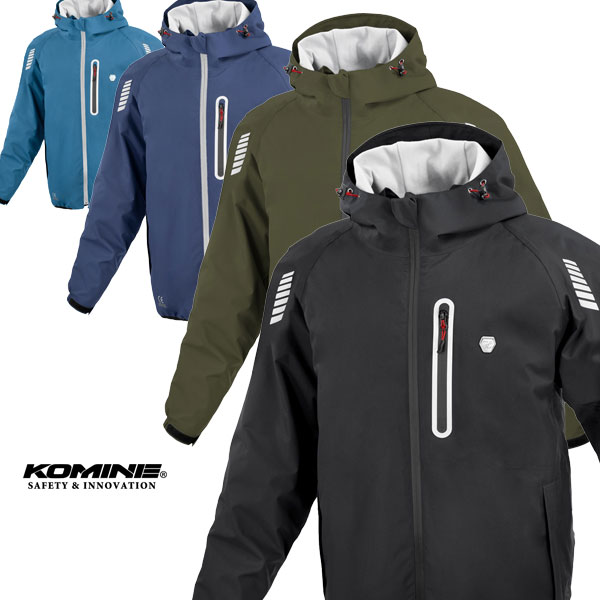 ★送料無料★KOMINE 07-630/JK-630 エニグマライトウインターパーカー【秋・冬・３シーズン対応】/コミネの通販は 13,471円