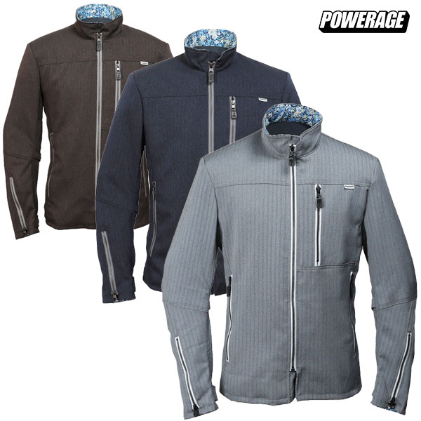 ★送料無料★POWERAGE PJ-24108 アーバンサマーライダース【春・夏・４月〜１０月頃対応】バイク/オートバイ/ジャケット /パワーエイジ
