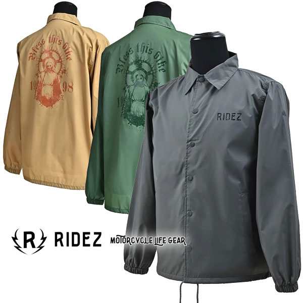 ☆送料無料☆RIDEZ BLESS MARIA NYLON COACH JKT RCJ09《RIDEZに新しい