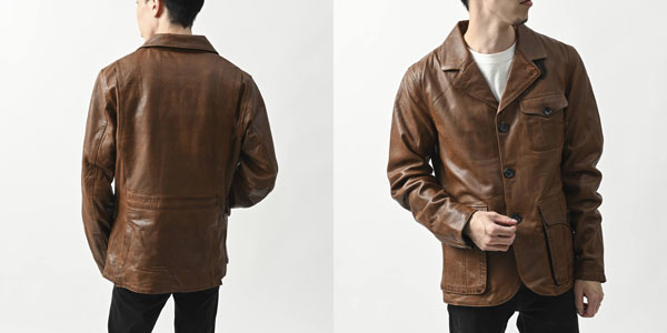 ☆送料無料☆RIDEZ GENTS JACKET バイク用 レザージャケット RLJ900