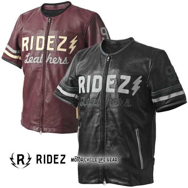 ★送料無料★RIDEZ 98 S/S JACKET バイク用 レザージャケット RLSJ16《夏に着れるレザージャケット》/ライズ