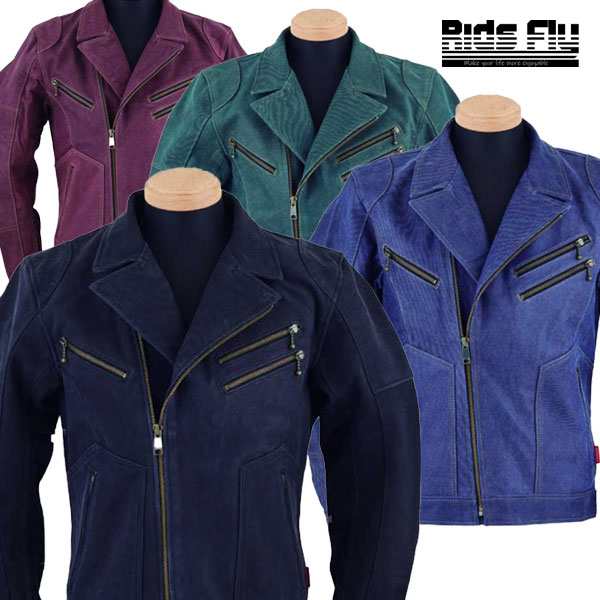 ★送料無料★RidsFly RFVL-2002/D DOUBLE RIDERS LEATHER JAC ウォッシャブル レザー ダブルライダース レザージャケット デニムのような