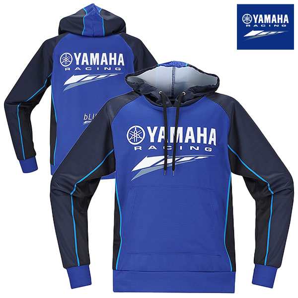 YAMAHA RACING APPAREL《YRE37-SA レーシングプルオーバーパーカー》YAMAHAファンとしての一体感を高めるアイテム！あらゆるシチュエーシ