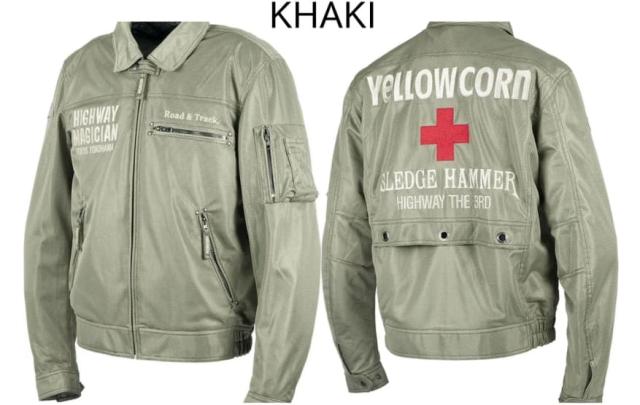 ★送料無料★YeLLOW CORN YB-6100 MESH JACKET 【春夏シーズン】バイク/オートバイ用ライディングジャケット /イエローコーン_3