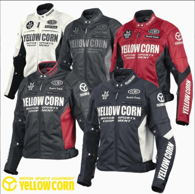 ★送料無料★YeLLOW CORN YB-6102 MESH JACKET 【春夏シーズン】バイク/オートバイ用ライディングジャケット /イエローコーン