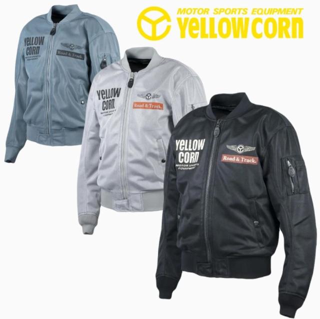 YeLLOW CORN YB-6122 Light MESH JACKET【春夏シーズン】バイク/オートバイ用ライディングジャケット /イエローコーン