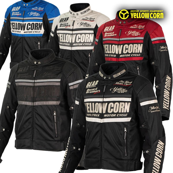 ★送料無料★YeLLOW CORN BB-5104 MESH JACKET【春・夏・３シーズン】バイク/オートバイ用ライディングメッシュジャケット /イエローコーン