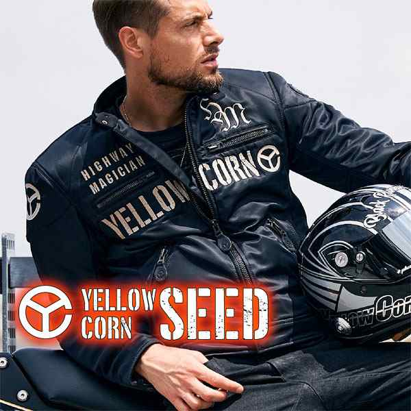 ★送料無料★YELLOW CORN SEED SJ-4306 ウィンタージャケット バイク/オートバイ用ライディングジャケット /イエローコーン