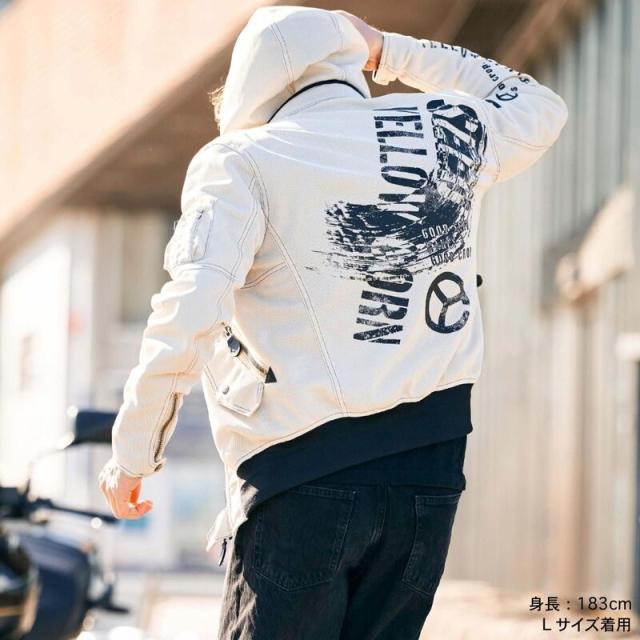 イエローコーン メッシュジャケット L バイクジャケット　夏用 イエローコーン メッシュジャケット L バイクジャケット 夏用 イエロー