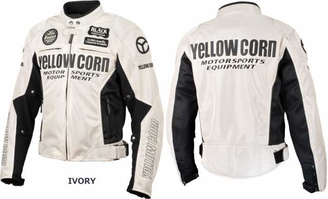 YeLLOW CORN YB-3102 MESH JACKET シックなライダースジャケット