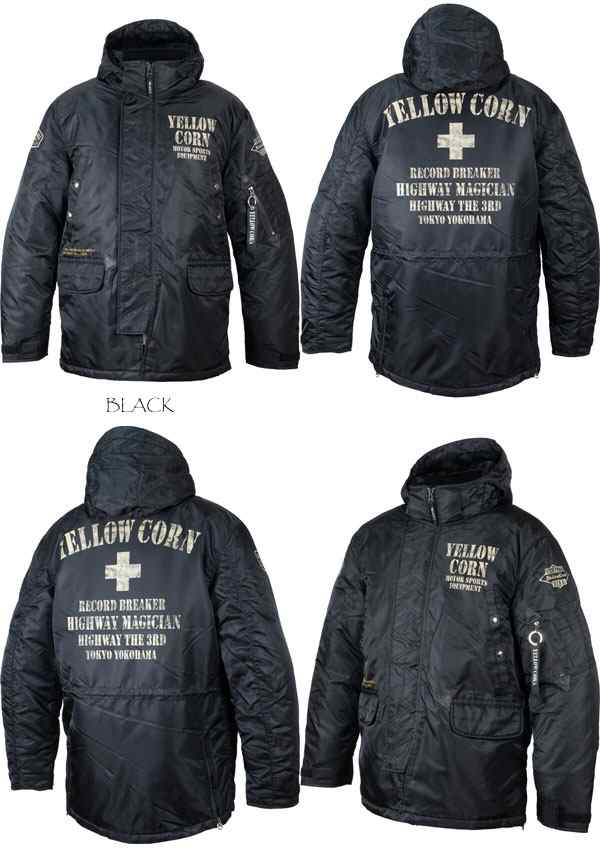 ☆送料無料☆YeLLOW CORN YB-3322 WINTER JACKET バイカーズN-3B