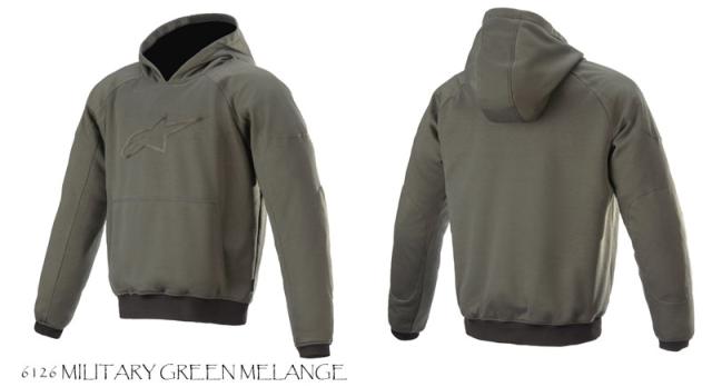 ★貨物輸送無料★alpinestars 4209221/AGELESS HOODIE アーバンライディング/街乗り用に至適な絵図面 /アルパインスターズ