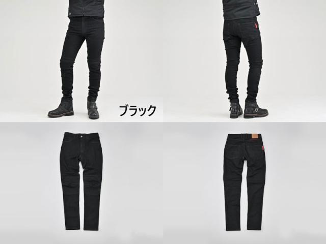 デイトナ 39726 DB-002 スリムフィットジーンズ ブラック S(31インチ) バイク ツーリング 春 夏 秋 ズボン 39726 DAYTONA デイトナ DB-002 スリムフィットジーンズ ブラック S