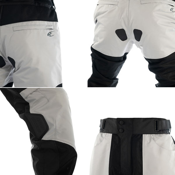 KOMINE PK-7293 コミネ バイクパンツ M ライトグレー メッシュ コミネ