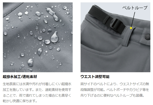 ☆送料無料☆RSタイチ RSY271 | クイックドライ ストレートパンツ