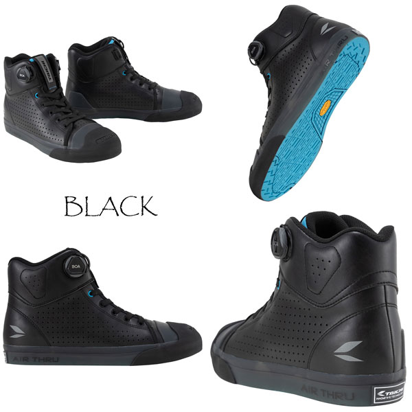 ★送料無料★RSタイチ RSS012 | フープ エアー シューズ 汗ばむ時期も快適なライディングを楽しめるエアスルーモデル。 /アールエスタイチ