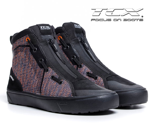 ☆送料無料☆TCX IKASU Air BLACK ORANGE BLUE 先進的なデザインの新