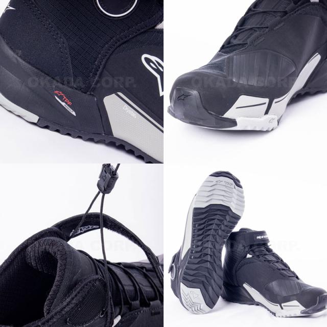 ★貨物輸送無料★【国内定まり代わりになる店品】Alpinestars CR-X DRYSTAR RIDING SHOE 雨合羽 ライディングシューズ 2611820 アルパインスターズ