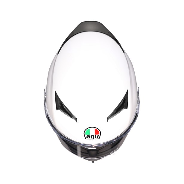☆送料無料☆AGV K3 JIST Asian Fit - MONO SETA WHITE【アジアン