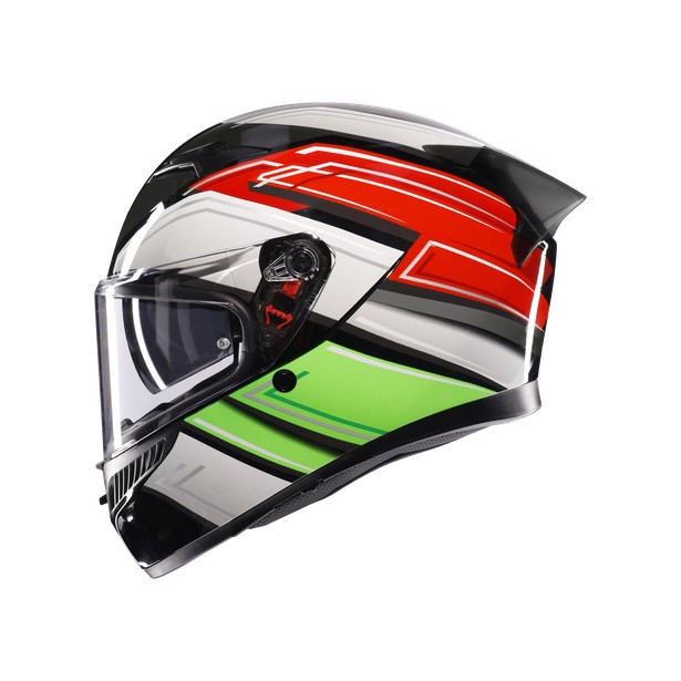 ☆送料無料☆AGV K3 JIST Asian Fit - WING BLACK/ITALY【アジアン