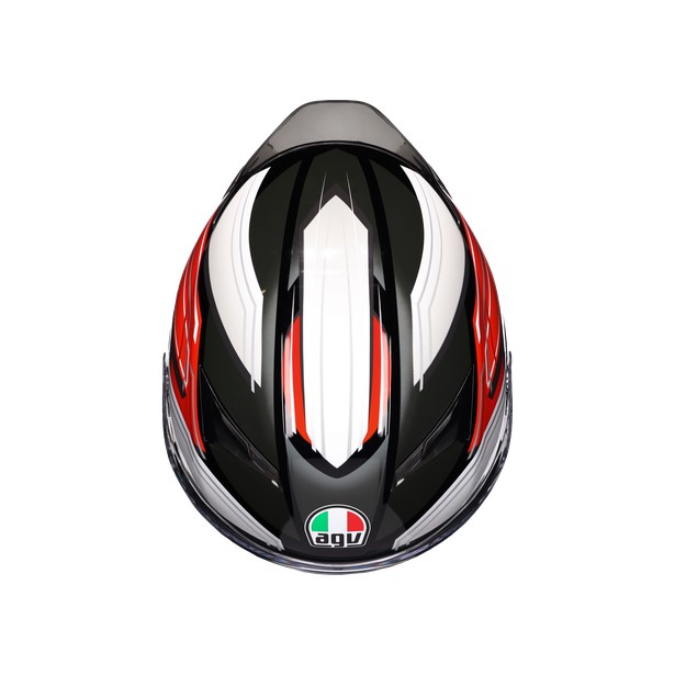 ☆送料無料☆AGV K3 JIST Asian Fit - WING BLACK/ITALY【アジアン