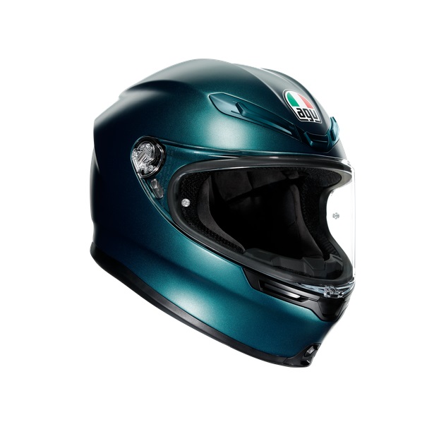★送料無料★【安心の国内正規代理店品】AGV  K6 AGV JIST SOLID MPLK Asia Fit - PETROLIO MATT 【アジアンフィット】日本人の頭の形にあわせたデザイン！ バイク/オートバイ用フルフェイスヘルメット