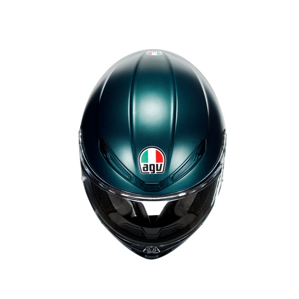 ★送料無料★【安心の国内正規代理店品】AGV  K6 AGV JIST SOLID MPLK Asia Fit - PETROLIO MATT 【アジアンフィット】日本人の頭の形にあわせたデザイン！ バイク/オートバイ用フルフェイスヘルメット_6