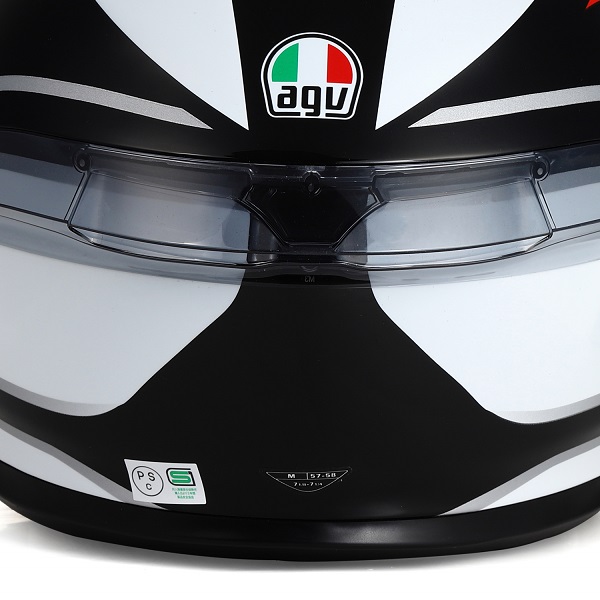 ☆送料無料☆AGV K6 S JIST Asian Fit - HYPHEN BLACK/RED/WHITE