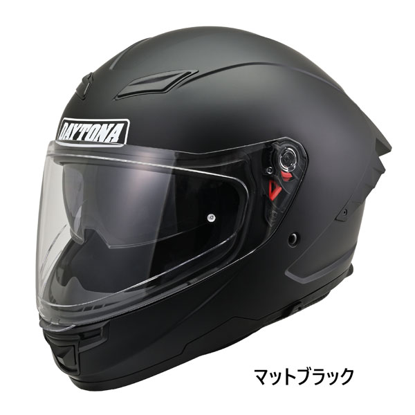 ★送料無料★デイトナ(Daytona) バイク用 ヘルメット フルフェイス SG規格 ABS+PC ピンロックシート付属 インナーバイザー / スピーカーホール 装備 DN-001RS_1