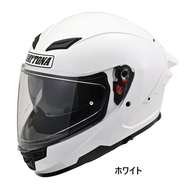 ★送料無料★デイトナ(Daytona) バイク用 ヘルメット フルフェイス SG規格 ABS+PC ピンロックシート付属 インナーバイザー / スピーカーホール 装備 DN-001RS_2