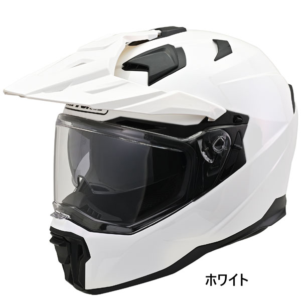 デイトナ(Daytona) バイク用 ヘルメット オフロード SG規格 ABS+PC ピンロックシート付属 インナーバイザー装備 DN-005WX_2