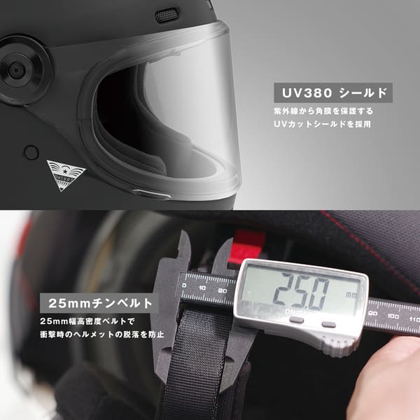 KOMINE 01-190/HK-190 ネオレトロフルフェイスヘルメット /コミネ_7