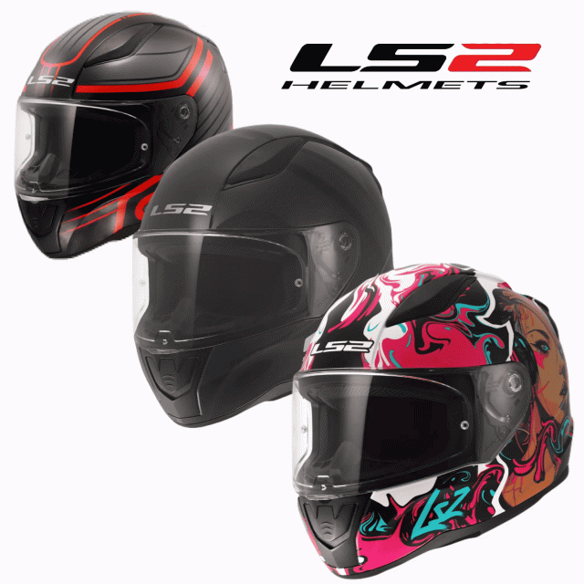 ★送料無料★LS2 HELMETS /RAPID II【GRAPHIC COLOR・グラフィック】基本性能を高めたベーシックフルフェイスヘルメット
