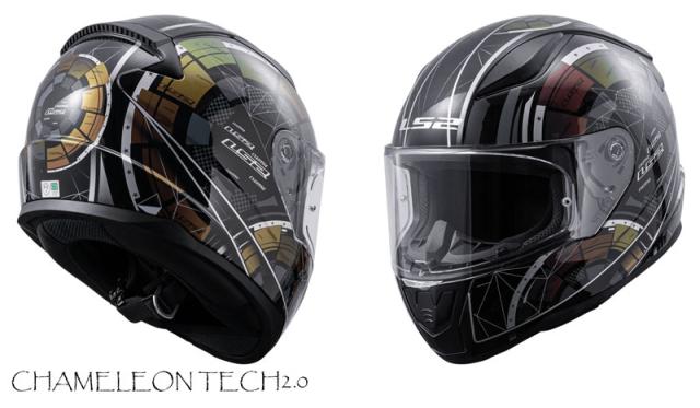 ★送料無料★LS2 HELMETS /RAPID II【GRAPHIC COLOR・グラフィック】基本性能を高めたベーシックフルフェイスヘルメット_3
