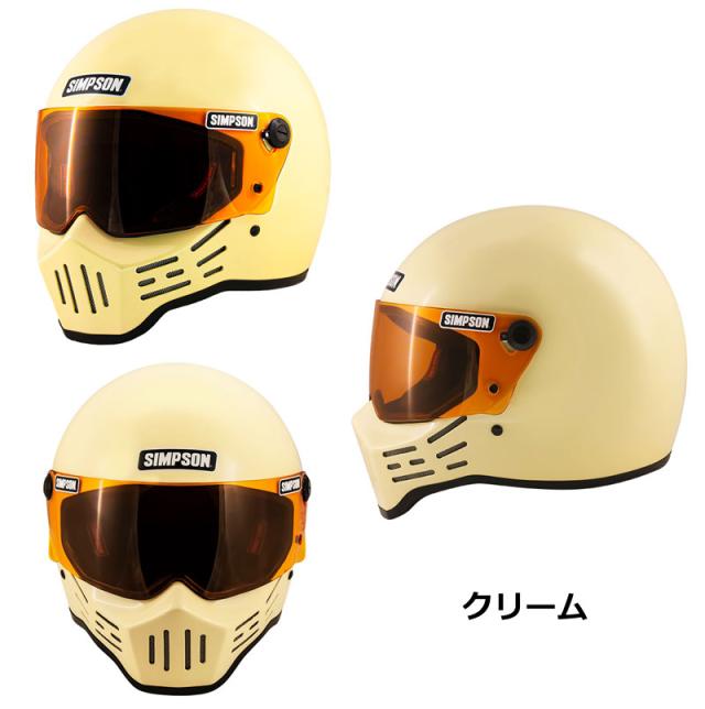 ★送料無料★SIMPSON MODEL30 （M30） 復刻 フルフェイスヘルメット 2023年モデルより内装が新しくなりました_4