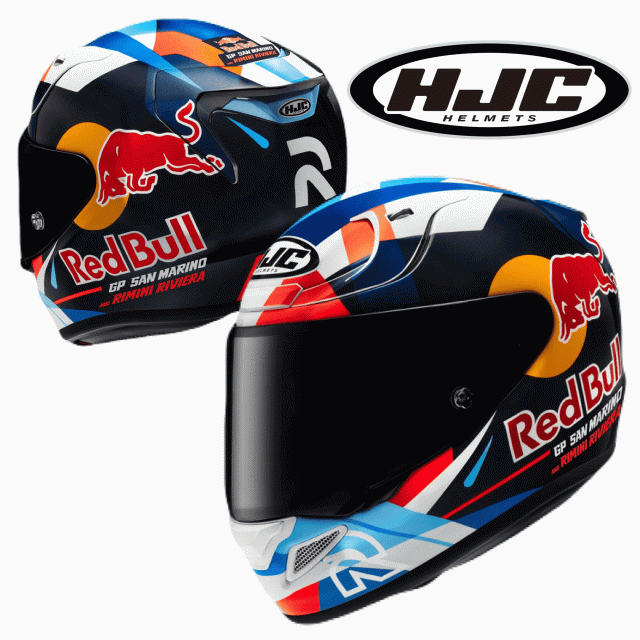 ★送料無料★HJC HJH309 | RPHA 12 レッドブル ミサノ GP2【JAPANFIT-日本人向けのオリジナル内装を装備】バイク/オートバイ用ヘルメット /RSタイチ