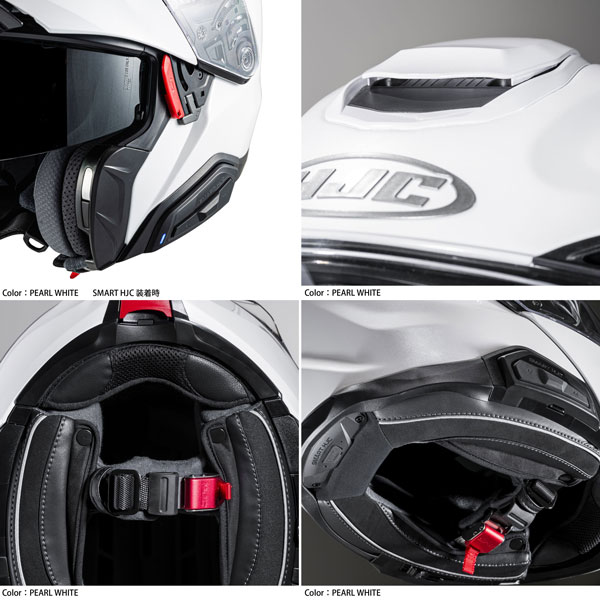 ★送料無料★HJC HJH246 | RPHA91 SOLID《SENA製インカム[SMART HJC 21B &amp; 50B（別売り）]のビルトイン機構を装備》システムヘルメット /RSタイチ_6