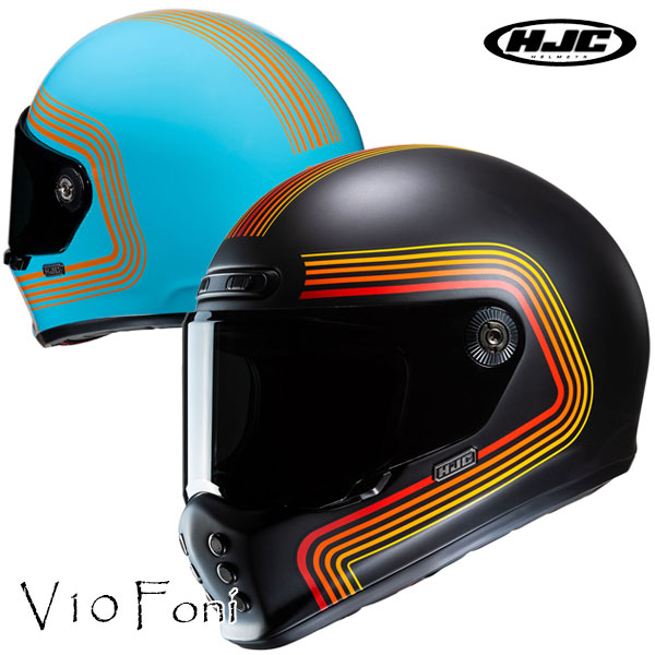 ★送料無料★HJC HJH269 | V10 フォニ(Foni)【JAPAN FIT-日本人向けのオリジナル内装を装備】バイク/オートバイ用ヘルメット /RSタイチ