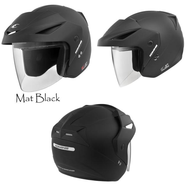 KOMINE 01-1651/HK-1651 エーラ-2 ジェットヘルメット /コミネの通販は