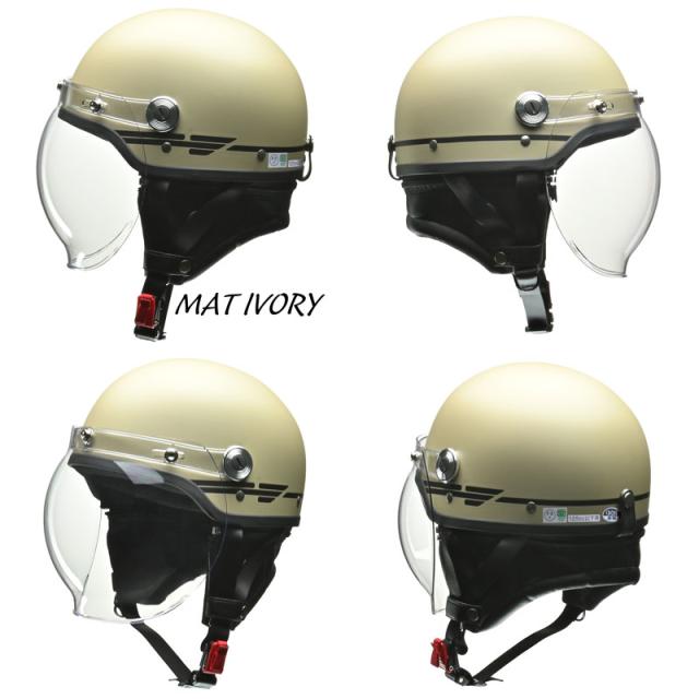 LEAD×YAMASHIRO CR-760 ハーフヘルメット 街に溶け込むアーバン