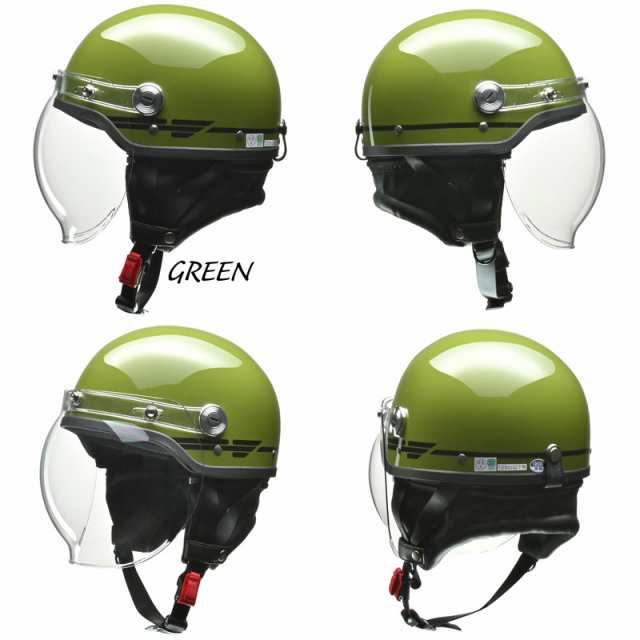 LEAD×YAMASHIRO CR-760 ハーフヘルメット 街に溶け込むアーバン